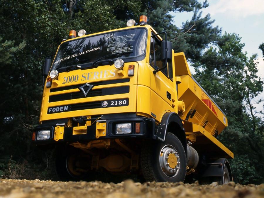  Foden 2180 4x4 Rigid 1996 года  (фото 1 из 1)